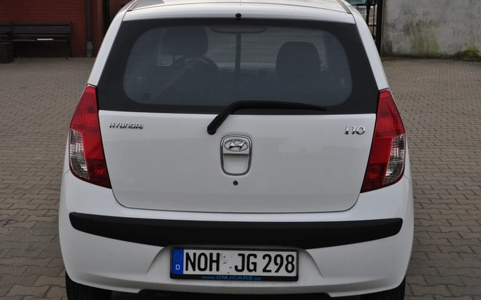 Hyundai i10 cena 10200 przebieg: 200000, rok produkcji 2009 z Serock małe 379